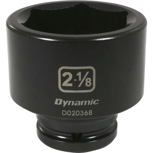 3/4" Drive Standard Socket, Black Phosphate, Tools 3/4" Drive 6 Point SAE, 2-1/8" Standard Length